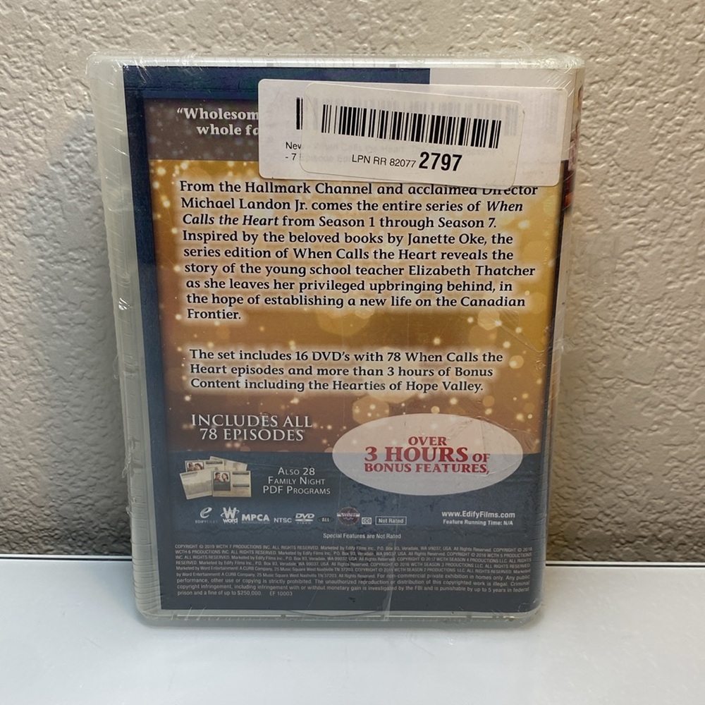 When Calls the Heart Seasons 1-7 DVD Set Sealed - Picture 2 of 6